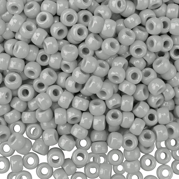 1100pcs Pony Beads, Beads for Jewelry Making, Hair Beads, Friendship Bracelet by QPIXVB