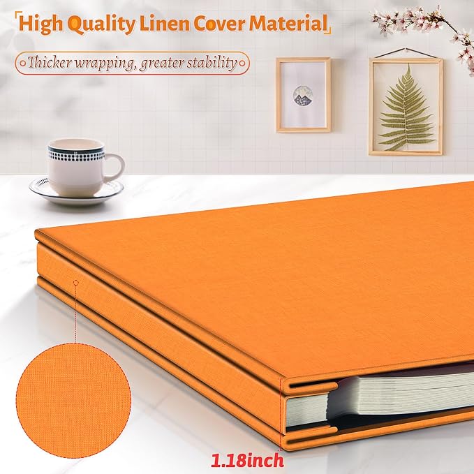 Artfeel Photo Album Self Adhesive Scrapbook, Large Photo Book - Image 5