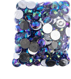 John Bead 200 Pieces 16mm, Acrylic Round Flat Back Rhinestones - Image 2