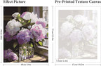 Fountor Paint by Numbers Kit for Adults Beginner, Flower Adult Paint by Number - Image 3