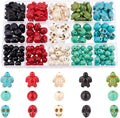 arricraft 190 Pcs Skull Gemstone Beads Kits, Including 50 Pcs Tortoise Beads by ARRICRAFT