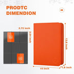 Trading Card Binder with 9 Side Loading Pocket Card Album Hold Up to 540 Cards - Image 5