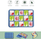Tvmania Ice Cube Trays Set of 2, 15-Cube Silicone Molds - Image 3