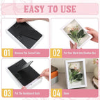 8 Pcs Shadow Box Frame, 4 x 6 Inch 3D Shadow Boxes Display Cases 1.2in Depth - Image 4