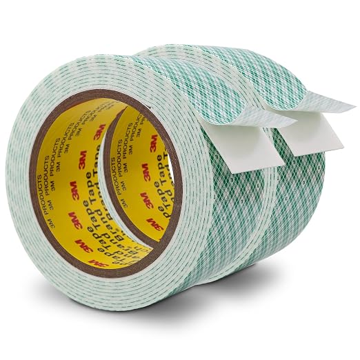 3M Double Sided Foam Tape 2" x 10Ft 2 Pack White | Double Coated Urethane by 3MFullRangeProducts