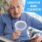 Magnifying Glass with Light and Stand, Foldable Handheld Magnifying Glass 18 - Image 7