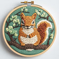 DIY Punch Needle Kits Squirrel by Unknown