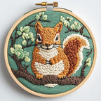 DIY Punch Needle Kits Squirrel by Unknown