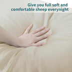 Bamboo Viscose Zippered Pillow Cases Standard Size Set of 2, 400 Thread Count - Image 5