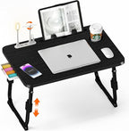 Lap Desk for Bed, Adjustable Laptop Desk by PlayimaginationtodecorateHomeOffice