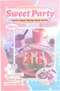 Girl's Korean Retro Sticker Book, Dessert Party Theme by Unknown