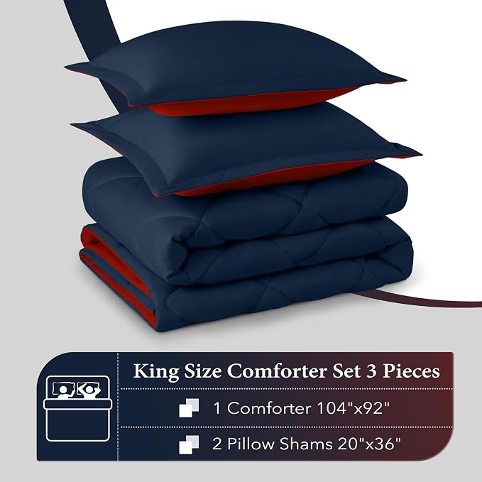 downluxe King Size Comforter Set - Image 6