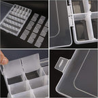 Umirokin Small Parts Organizer Box 2 Pack, 36 Grid Bead Organizer - Image 7