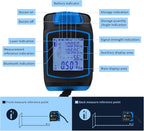 4-in-1 Laser Tape Measure with Laser Level Crosshairs |130ft/40m Laser - Image 3