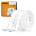 Double Sided Tape Heavy Duty for Wall Decor No Damage to Paint, Nano Two Sided by Coipdfty