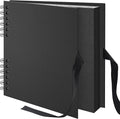 10×10 inch Scrapbook Photo Album DIY Picture Book 40 Pages, Thick Kraft Paper by Remowith