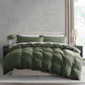 Nestl Olive Green California King Duvet Cover Sets by Nestl