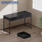 Pamray 47 Inch Small Computer Desk - Image 3
