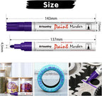 Purple Paint Pens Permanent Markers - Image 5