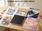 Soucolor Sketch Book 9x12, 100 Sheets, Kids Art Sketchbook - Image 4