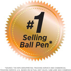 BIC Round Stic Xtra Life Ballpoint Pen, Medium Point, Flexible Round Barrel - Image 6