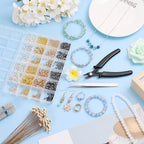 Acejoz 2165 Pcs Crimp Beads for Jewelry Making, Incliding Crimp Bead Covers - Image 7
