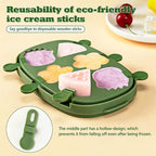 Silicone Popsicle Mold Fun Shaped Dinosaur Popsicle Silicone Molds - Image 5