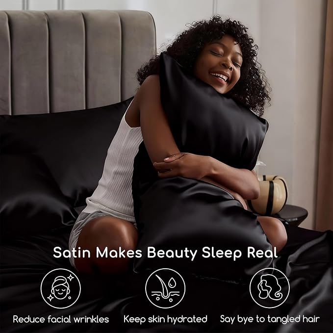 MR&HM Satin Sheets King Size - Image 3