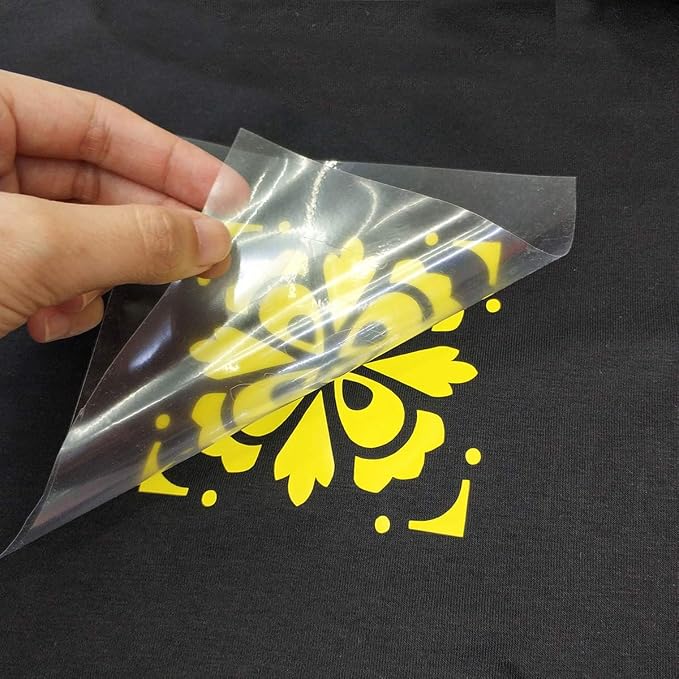 guangyintong Heat Transfer Vinyl Yellow HTV Rolls, Glossy Surface Yellow HTV - Image 5