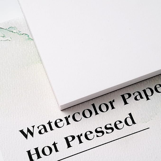 Fuumuui Watercolor Paper Block 8x8 Inch, Smooth Surface 100% Cotton Watercolor - Image 9