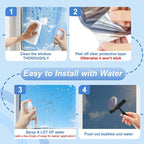 Window Privacy Film One Way Daytime Privacy Static Cling Sun Blocking Anti UV - Image 6