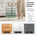 BECOMFORT 10-Drawer Rolling Cart - Image 4