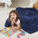 Weighted Blanket Kids 3lbs, Cooling Heavy Throw Blanket - Image 2