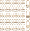 KJML DIY Keychain clip 60pcs Swivel Snap Lobster Claw Keychain Clasps Lanyard by KJMLDIY