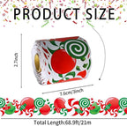 69Ft Christmas Candy Border Christmas Decoration Borders - Image 2