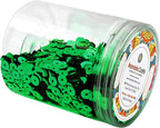 Mandala Crafts 6mm Flat Round Dark Green Sequins - Image 4