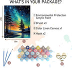 xackcme Starry Sky Paint by Numbers - Image 2