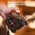 Laser Tape Measure 2-in-1, 197Ft Laser & 16Ft Digital Tape Measure | LCD Display - Image 6