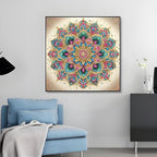OJTOYART Mandala Flower Special Shaped Diamond Art Kits - Image 3