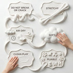 BOHS 12-Colors Foam Modeling Clay- - Image 2