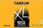 Canson XL Series Bristol Paper, Foldover Pad, 11x17 inches, 25 Sheets by Unknown