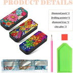 Leatrice 3Pack Flower Diamond Art Kits - Image 4