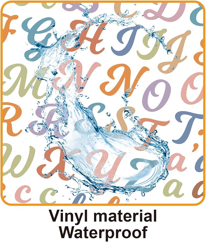 3040Pcs 20 Sheets Small Letter Number Stickers, 1/2inch Colorful Self-Adhesive - Image 4