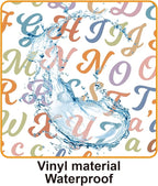 3040Pcs 20 Sheets Small Letter Number Stickers, 1/2inch Colorful Self-Adhesive - Image 4