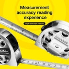 4-in-1 Laser Tape Measure with Laser Level Crosshairs |130ft/40m Laser - Image 6