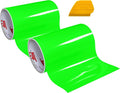 ORACAL 6510 Fluorescent Green Cast Vinyl Wrap 12" x 30" Roll Including Hard by Orafol