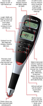 Calculated Industries Scale Master Pro 7.3-Inch Digital Plan Measure | 72 - Image 4