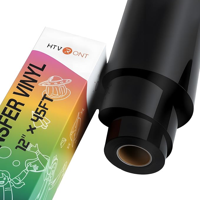 HTVRONT Black Heat Transfer Vinyl by HTVRONT