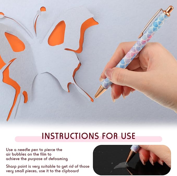 Epakh Weeding Pen, 2 Pieces Metal Vinyl Air Release Tool - Image 6