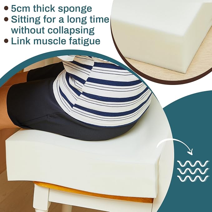 Frienda 1 Pack 7" x 24" x 27" Upholstery High Density Craft Foam Sheets - Image 4